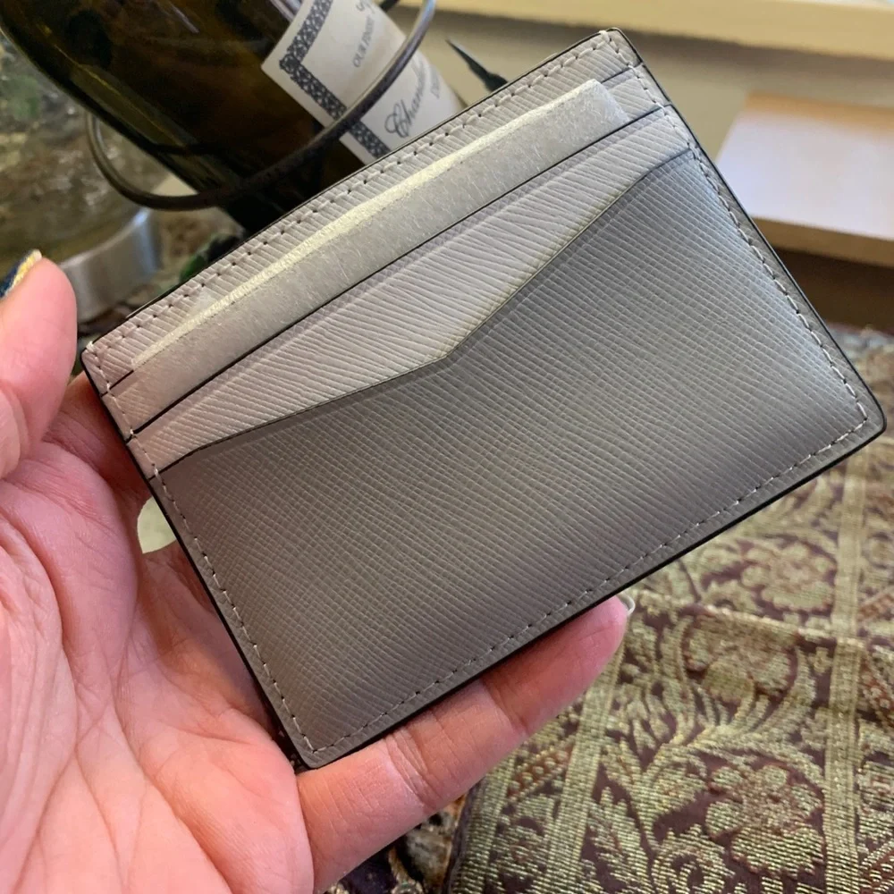 SOLD⛔️Authentic KATE SPADE Leather colorblock card case - Picture 8 of 8
